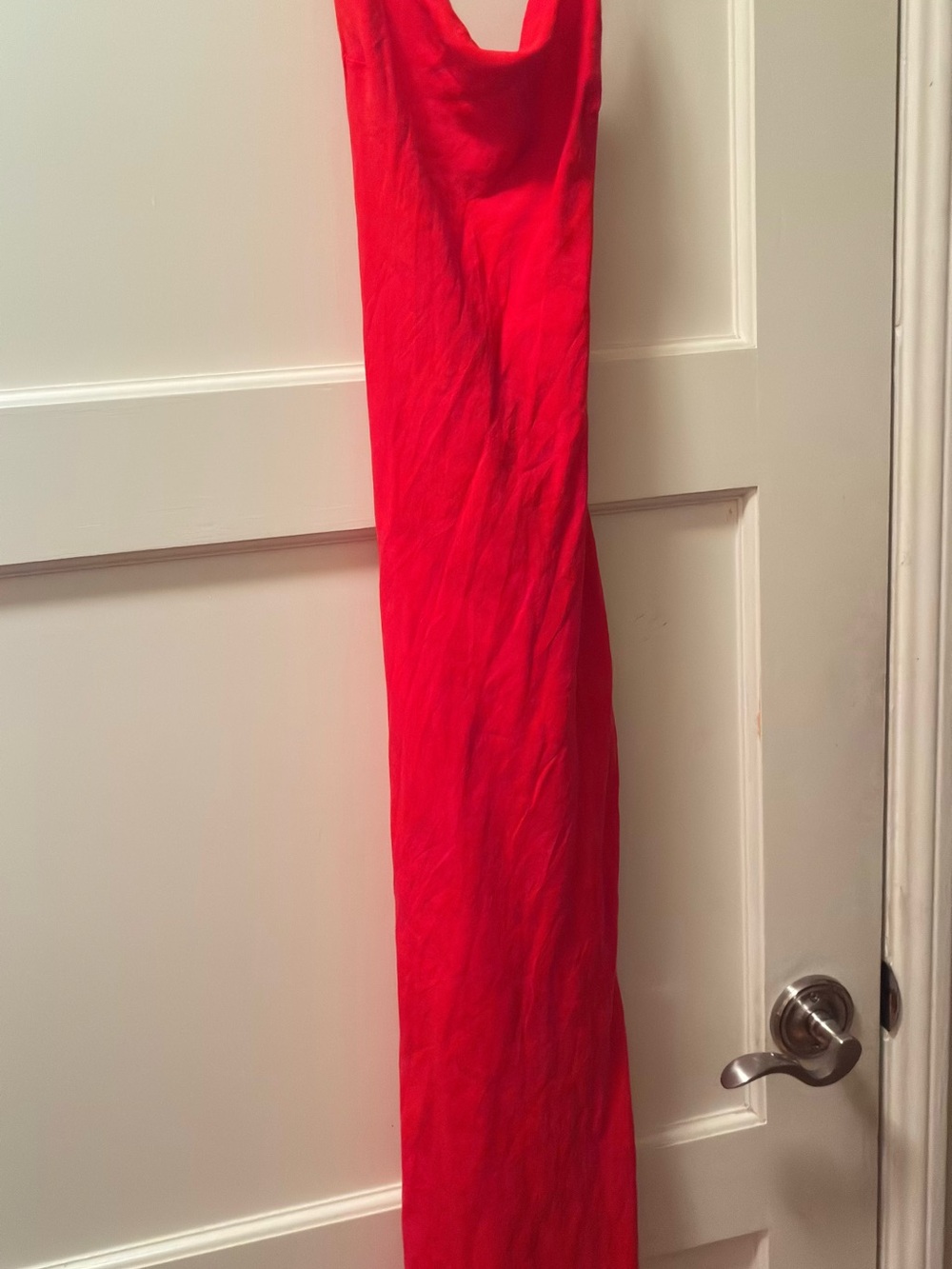 Indah swim cover up in poppy orangey red